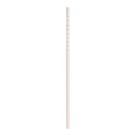 Aardvark 7.75" White Eco-Flex Paper Straws 4800 PK 61500240